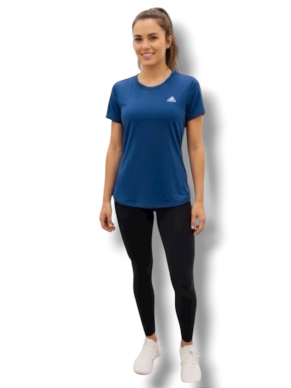 Adidas Ultimate Tee Blue Activewear Athletic T-Shirt Size Small 🎉 HP 🎉 🍭